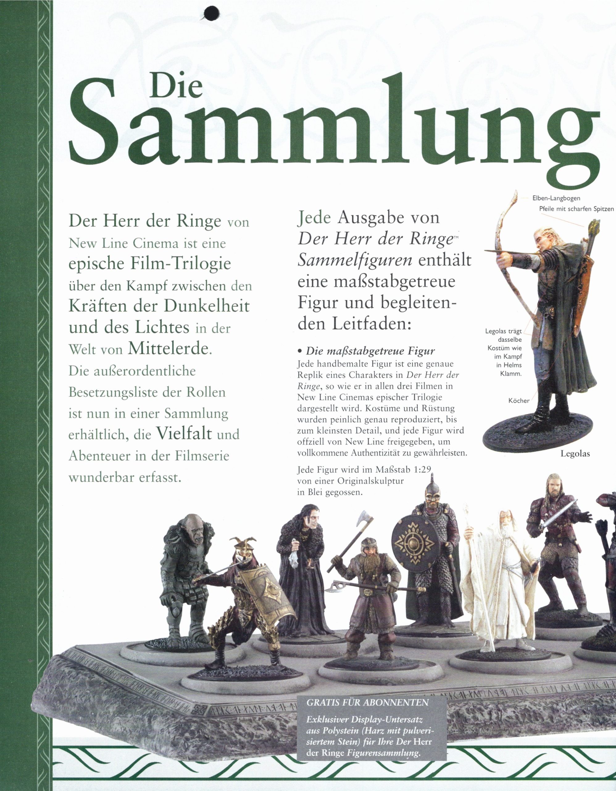 32 Figur Sammlung  Herr der Ringe Sammelfiguren Zwielicht Ringgeist Wraith Nr 